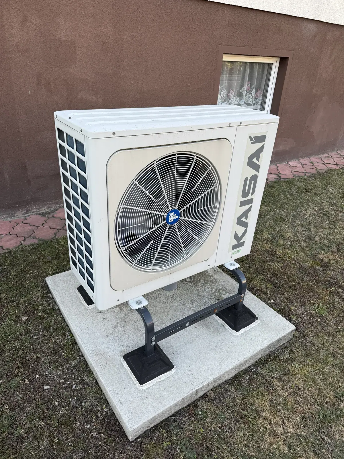 Montaż pompy Kaisai Arctic 6 kW w Kowalach