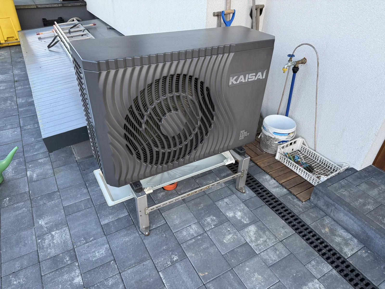 Montaż pompy KAISAI KHX-14PY3 14 kW w Praszce